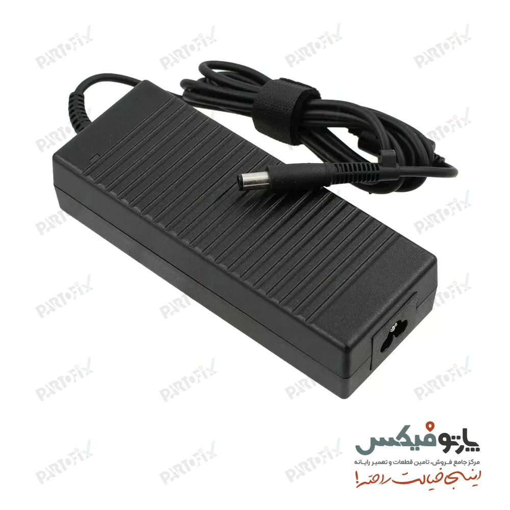 شارژر اورجینال لپ تاپ اچ پی 18.5 ولت 6.5 آمپر 7.4X5.0